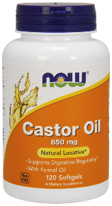 Castor oil has long been recognized as a powerful laxative which may be used for the relief of occasional constipation..
